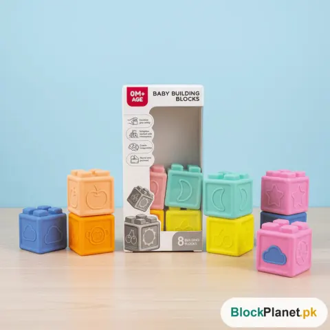 Small Soft Building Blocks Numbers and Shapes For Kids