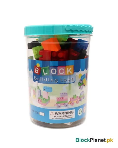 Building Blocks Bucket – 55 Pieces