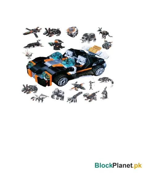 Car Block Set 256+Pcs