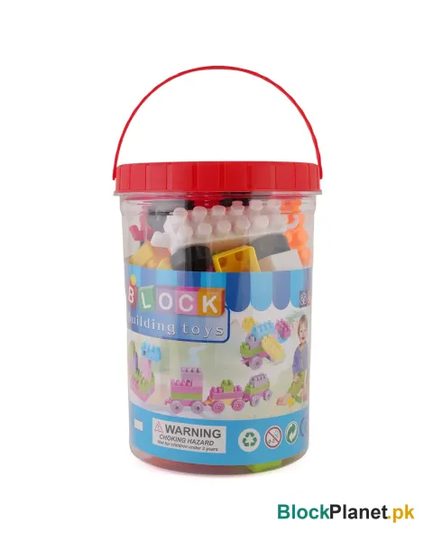 Building Blocks Bucket – 55 Pieces