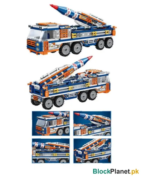Missile Launcher Block Set 401 Pcs