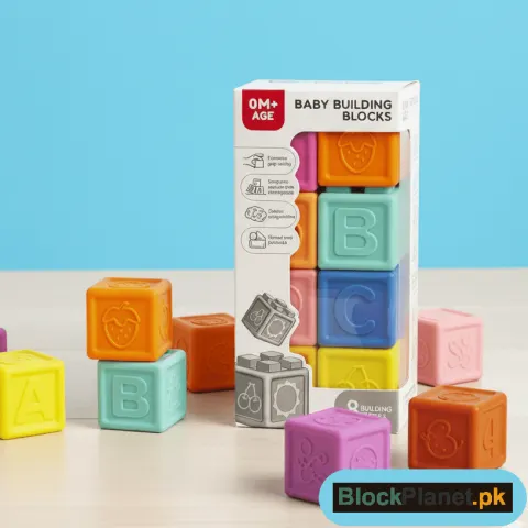 Small Soft Building Blocks Numbers and Shapes For Kids