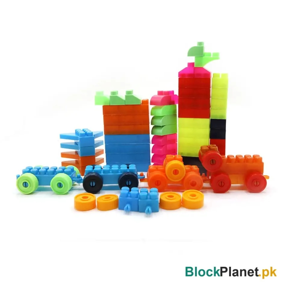 Kids Block 80pcs Set - Multi Color