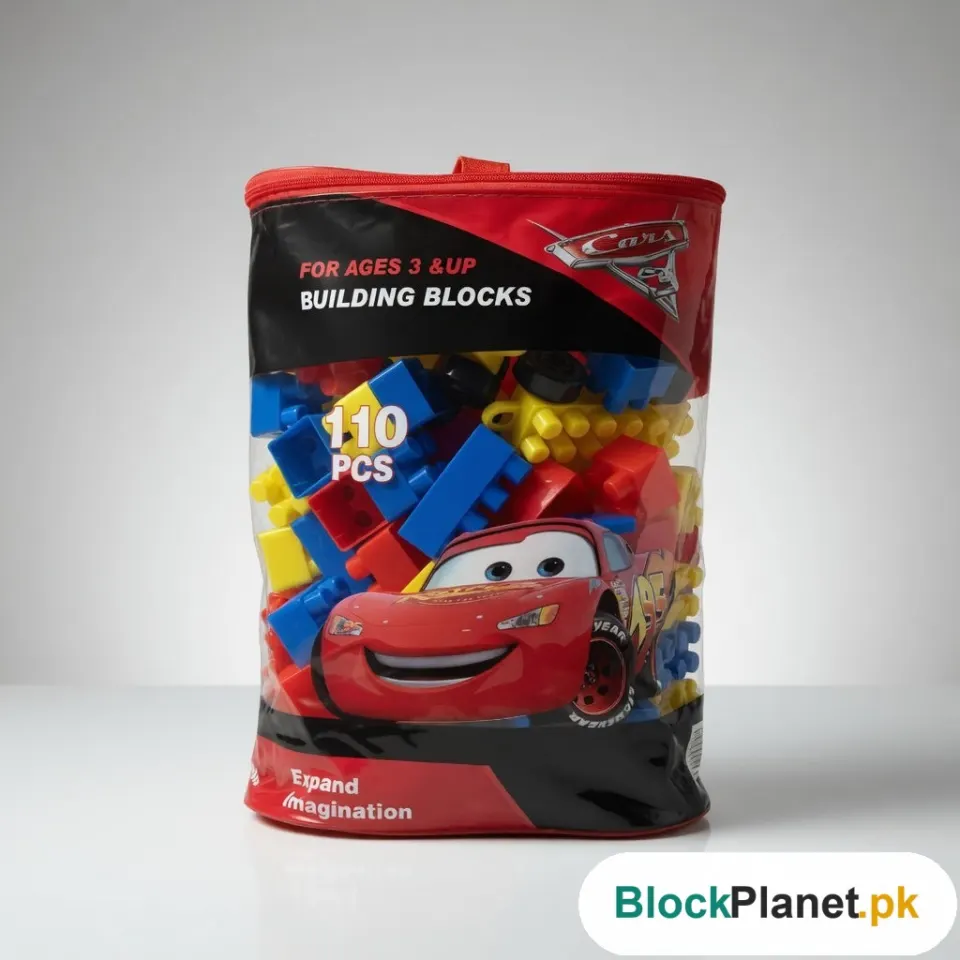 Cars Building Blocks Set 110 PCS (HJ-383)