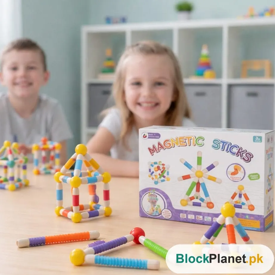 Flexible Magnetic Tube Building Blocks (36pcs)